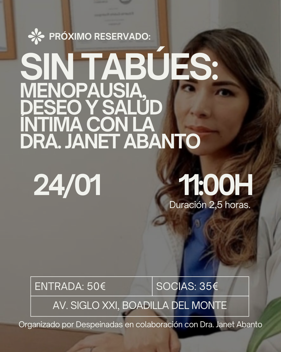 24/01 - SIN TABÚES - MENOPAUSIA, DESEO Y SALUD ÍNTIMA